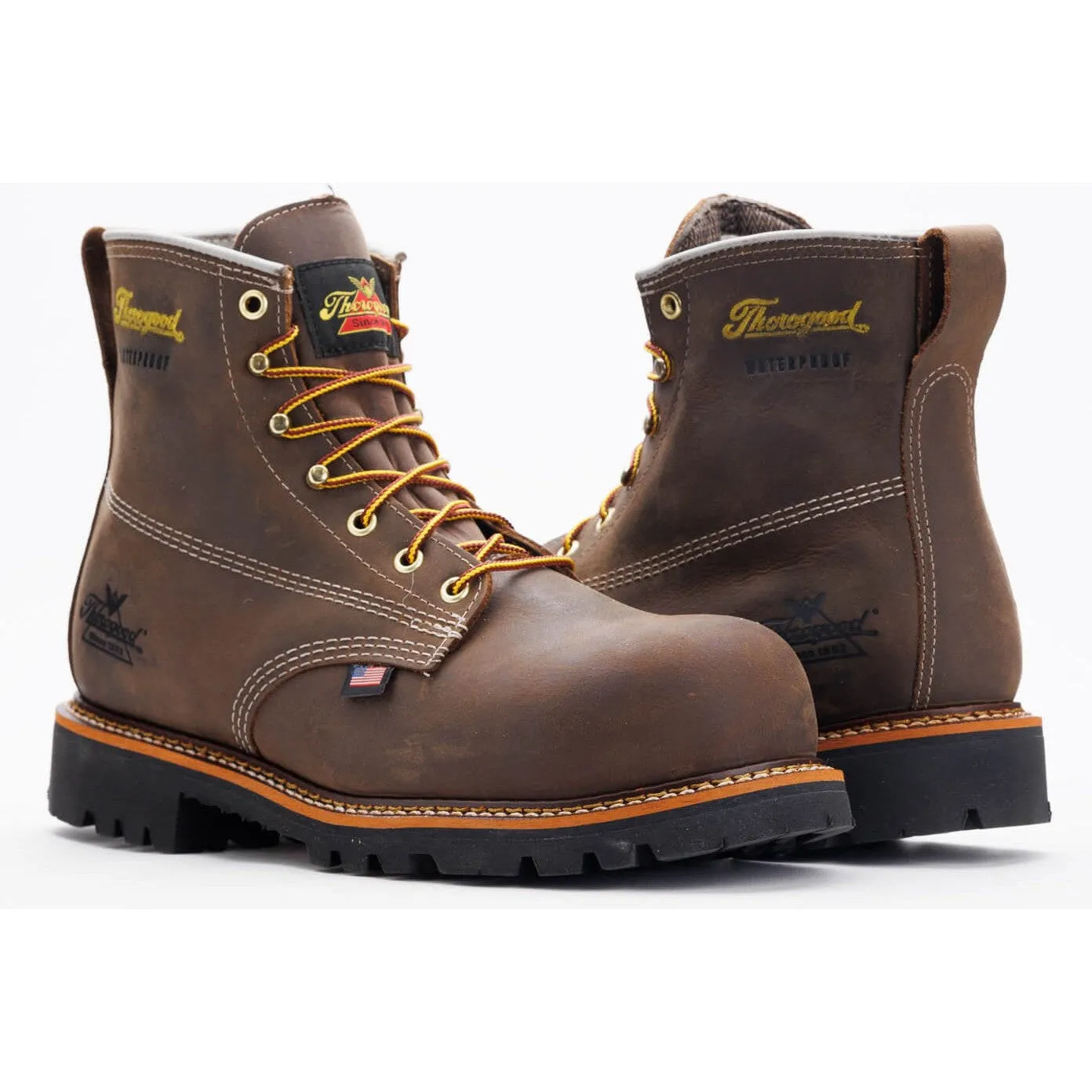 Thorogood Men's American Legacy 6" Composite Toe Waterproof Work Boot -Horse- 804-4148