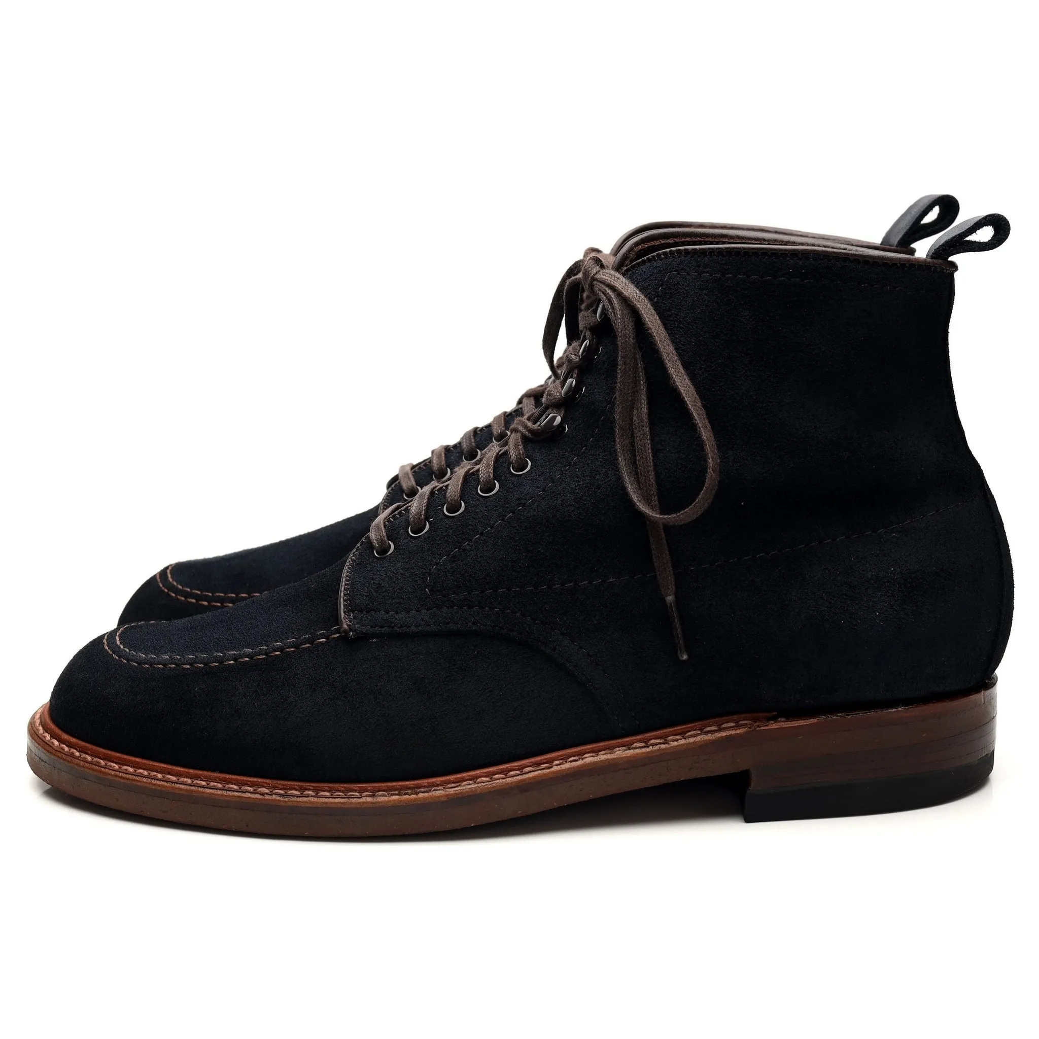 Todd Snyder 'D9954H Indy' Navy Blue Suede Boots UK 9 US 9.5 D