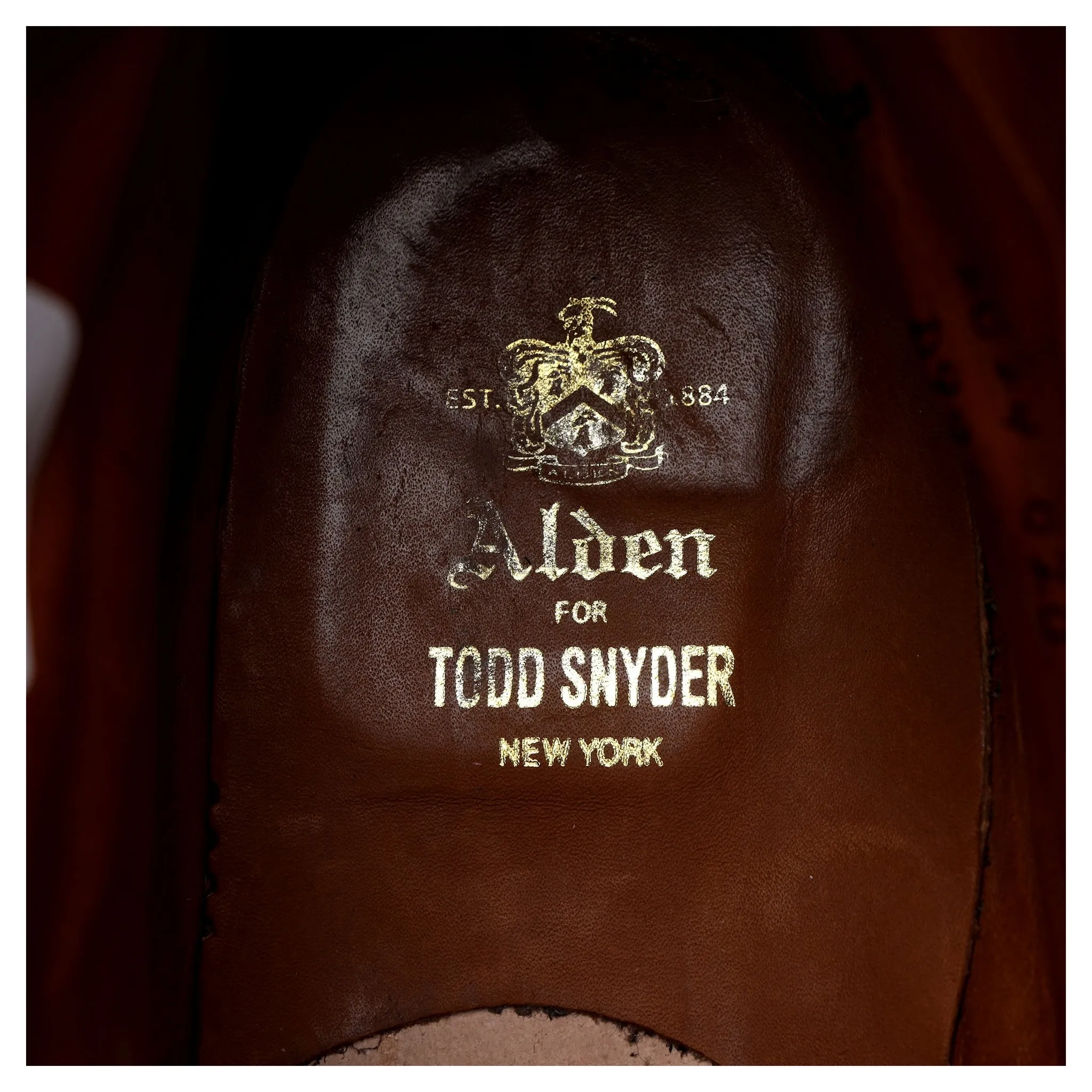 Todd Snyder 'D9954H Indy' Navy Blue Suede Boots UK 9 US 9.5 D