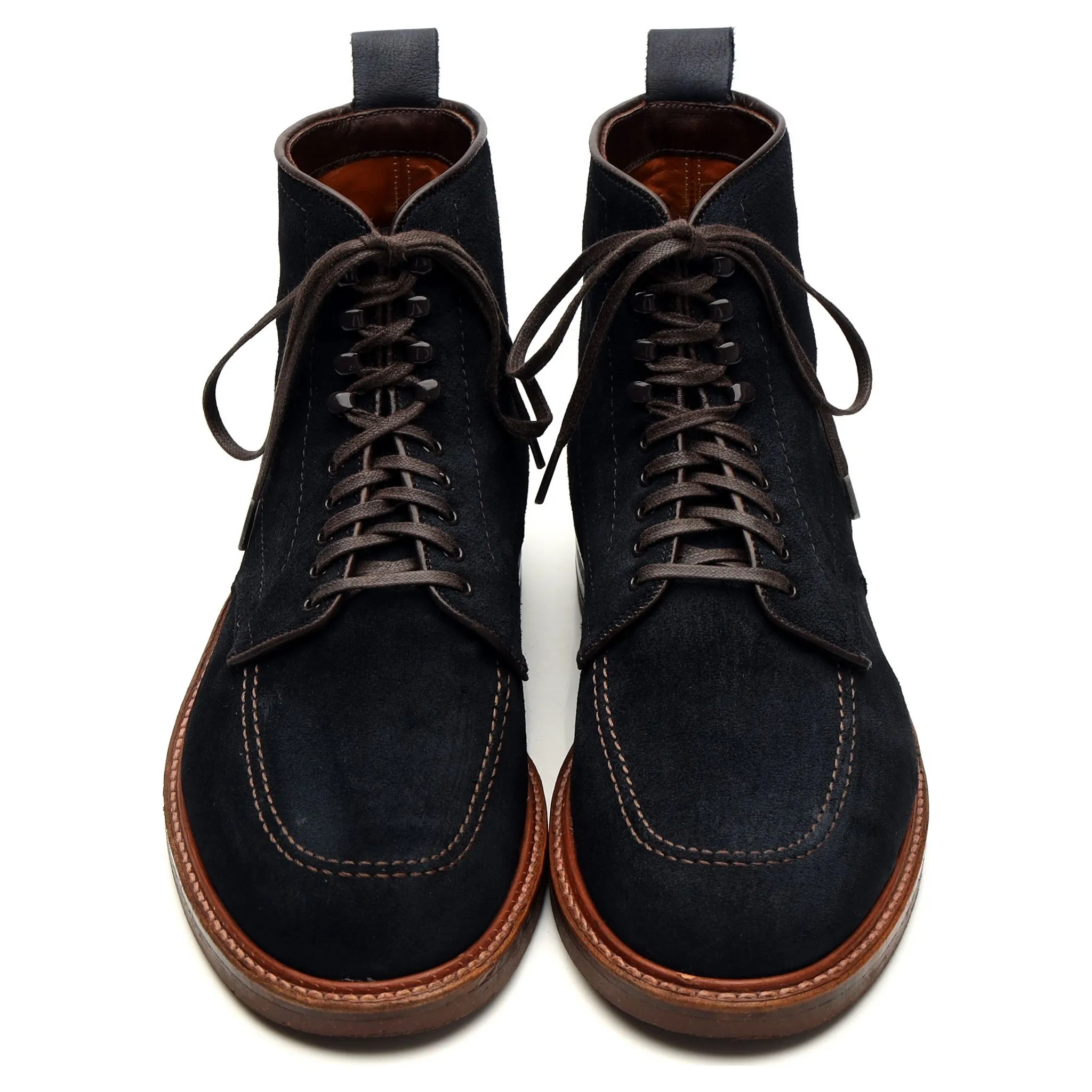 Todd Snyder 'D9954H Indy' Navy Blue Suede Boots UK 9 US 9.5 D
