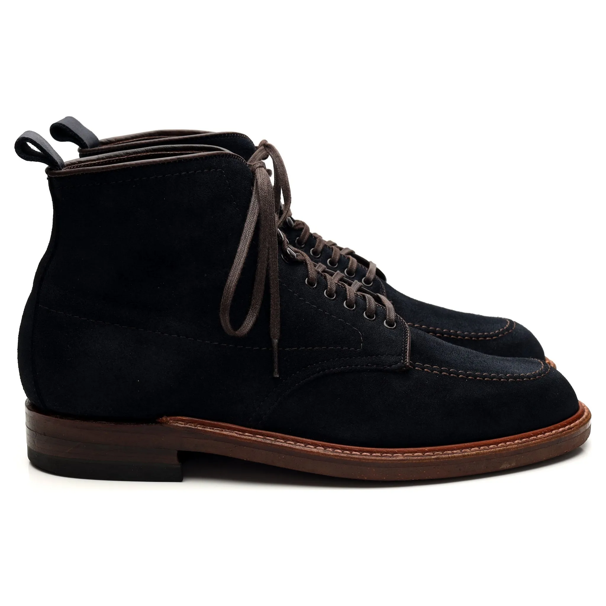 Todd Snyder 'D9954H Indy' Navy Blue Suede Boots UK 9 US 9.5 D