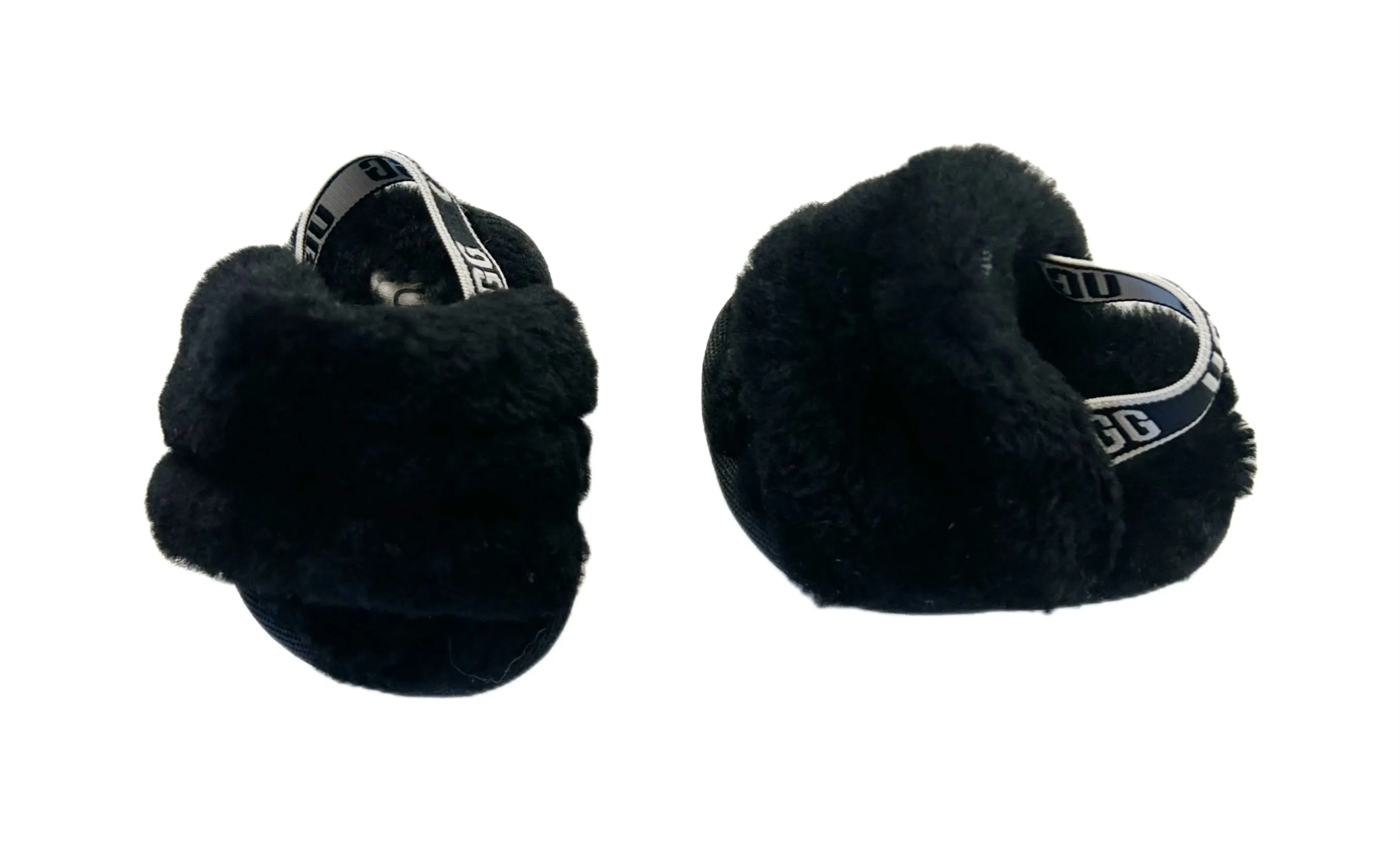 UGG black slippers - toddler/infant size 0-1