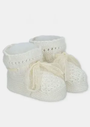 Unisex Knit Booties