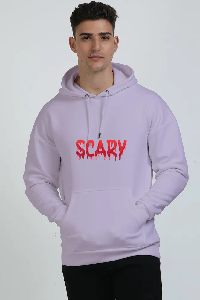 Unisex Oversized Hooded Sweatshirt - Scary