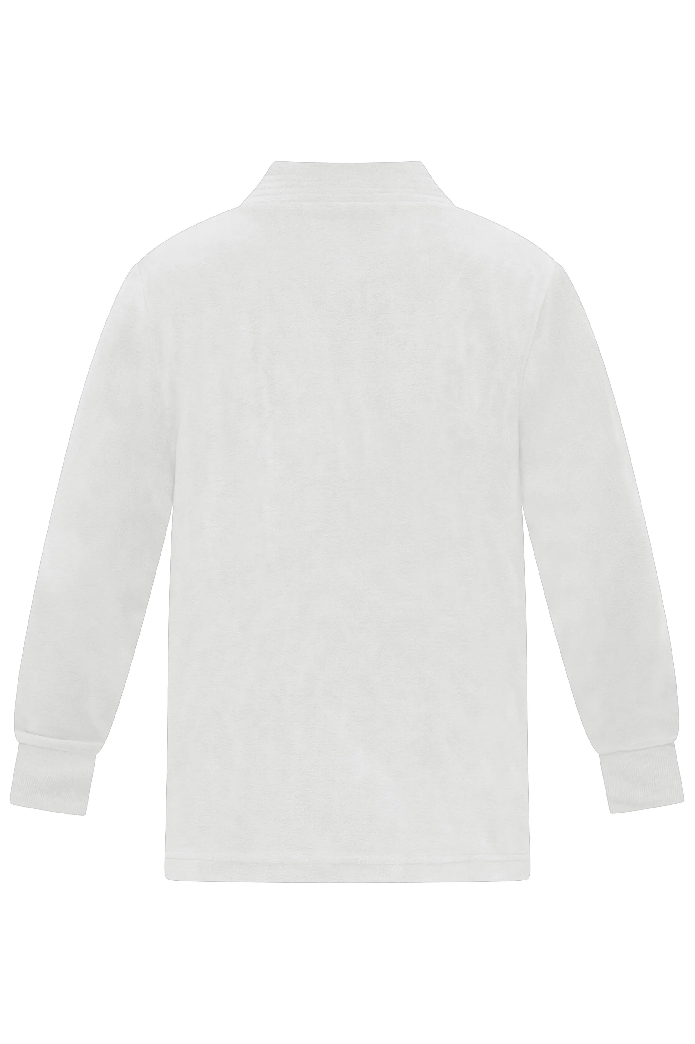 UNISEX WARM UP BUTTON UP FLEECE JACKET