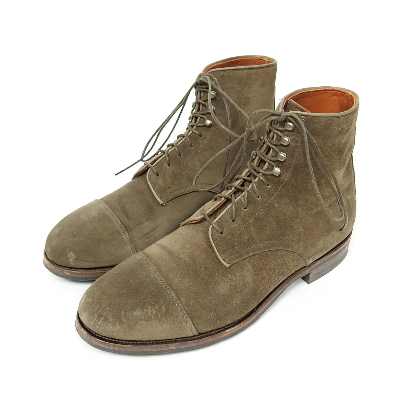 Viberg Suede Service Boots Size 10.5