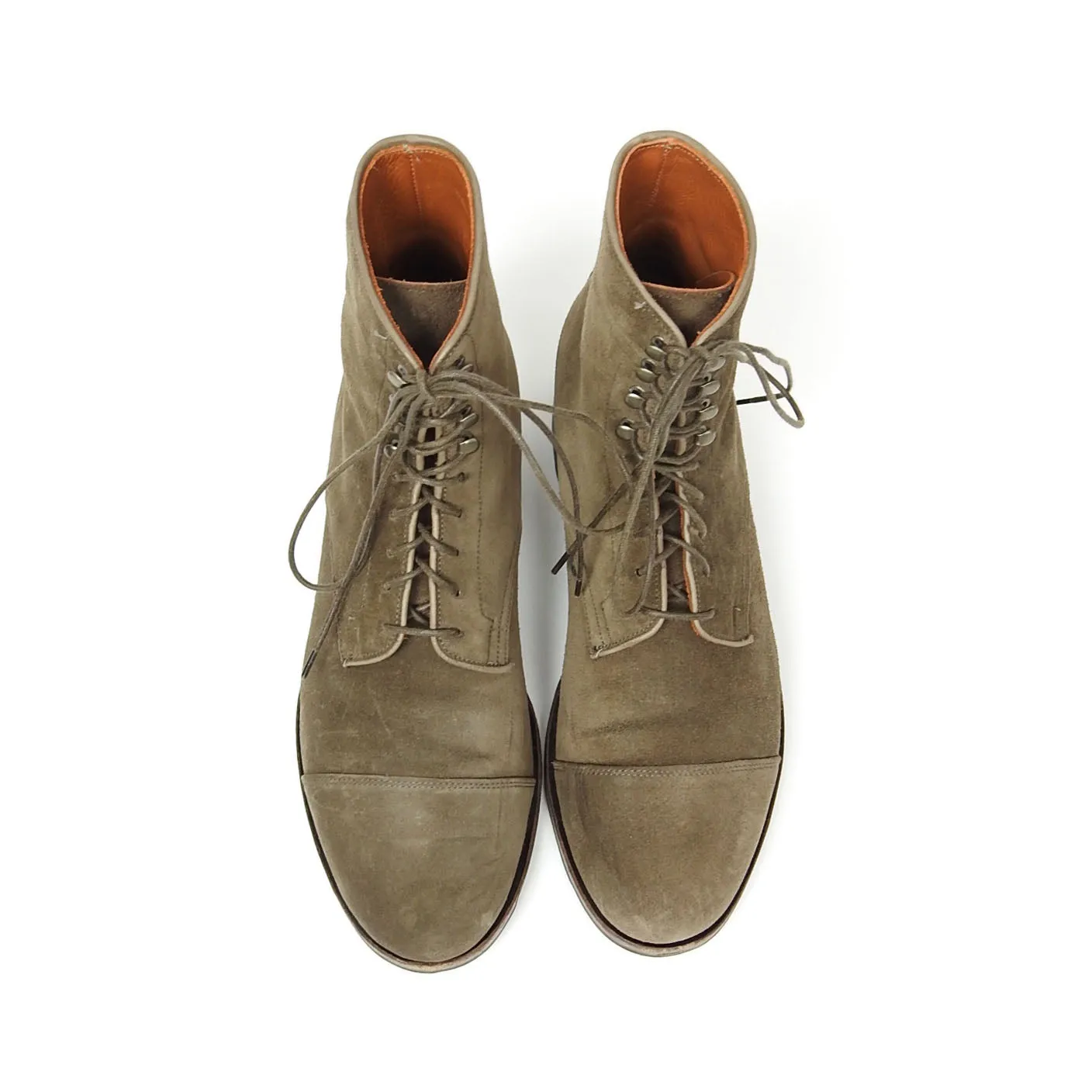 Viberg Suede Service Boots Size 10.5
