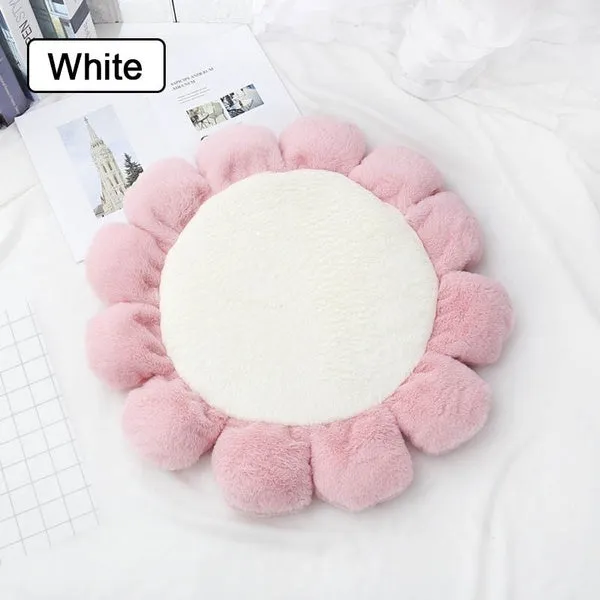 Warm Pet Bed Cute Flower Shape Cushion for Cats Dogs