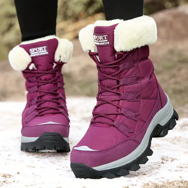 Waterproof Womens Thermal Snow Boots  Stylish  Insulated