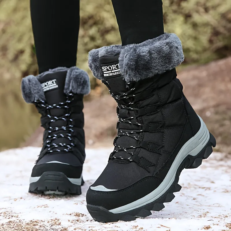 Waterproof Womens Thermal Snow Boots  Stylish  Insulated