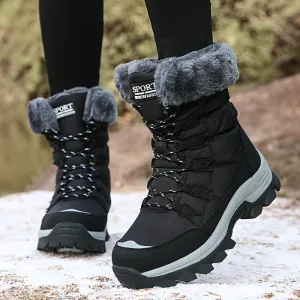 Waterproof Womens Thermal Snow Boots  Stylish  Insulated