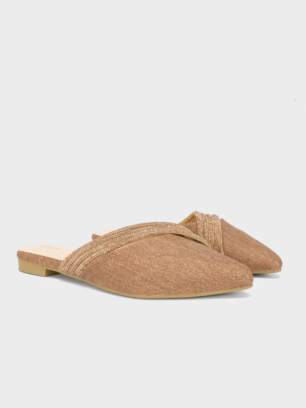 Women "MACARIA" Pointed Slide-in Slippers