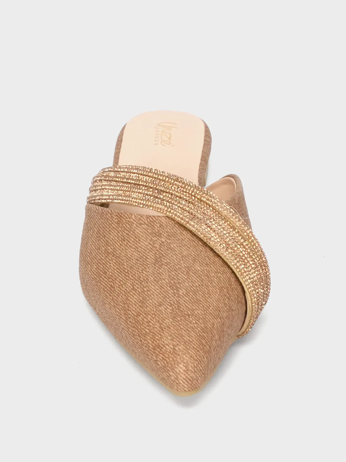 Women "MACARIA" Pointed Slide-in Slippers