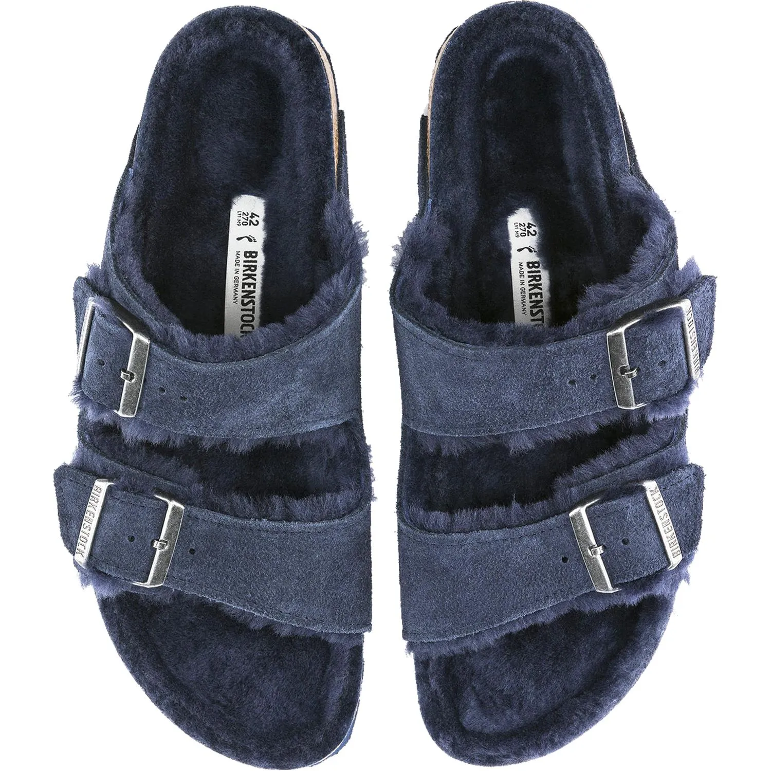 Women's Birkenstock Arizona Shearling Night Suede