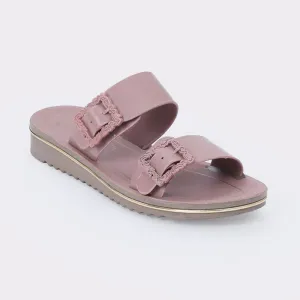 Women's Buckled Slippers