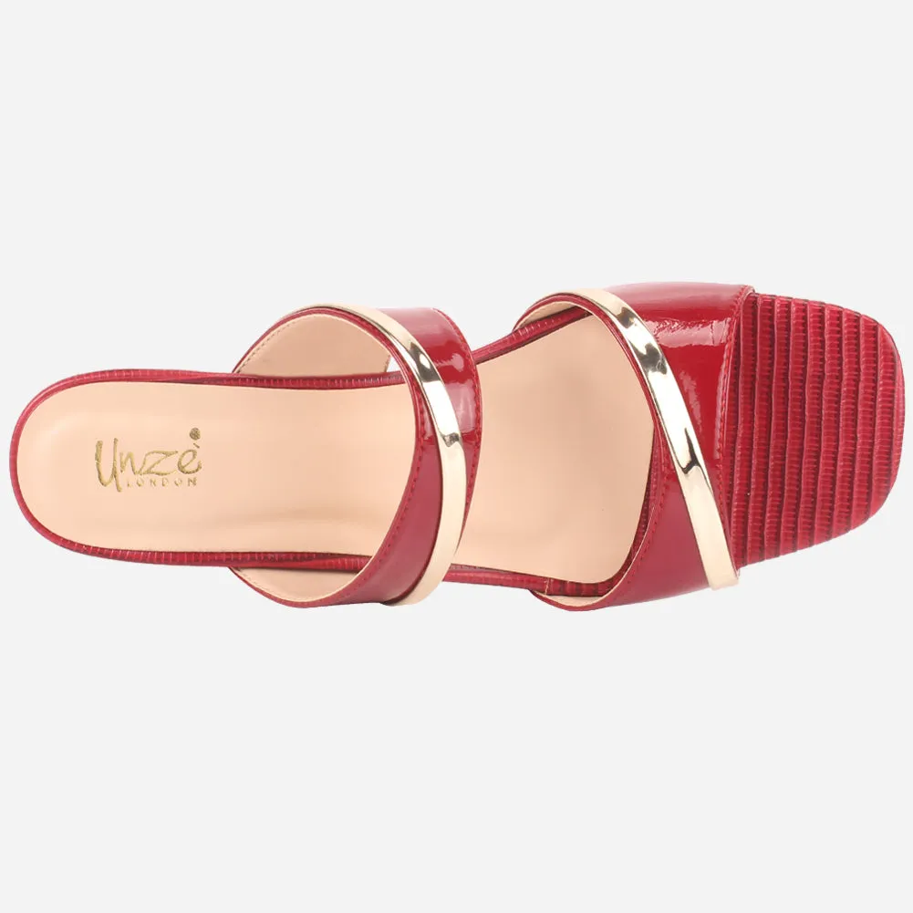 Womens "AALBA" Open Toe Trendy Summer Sandals