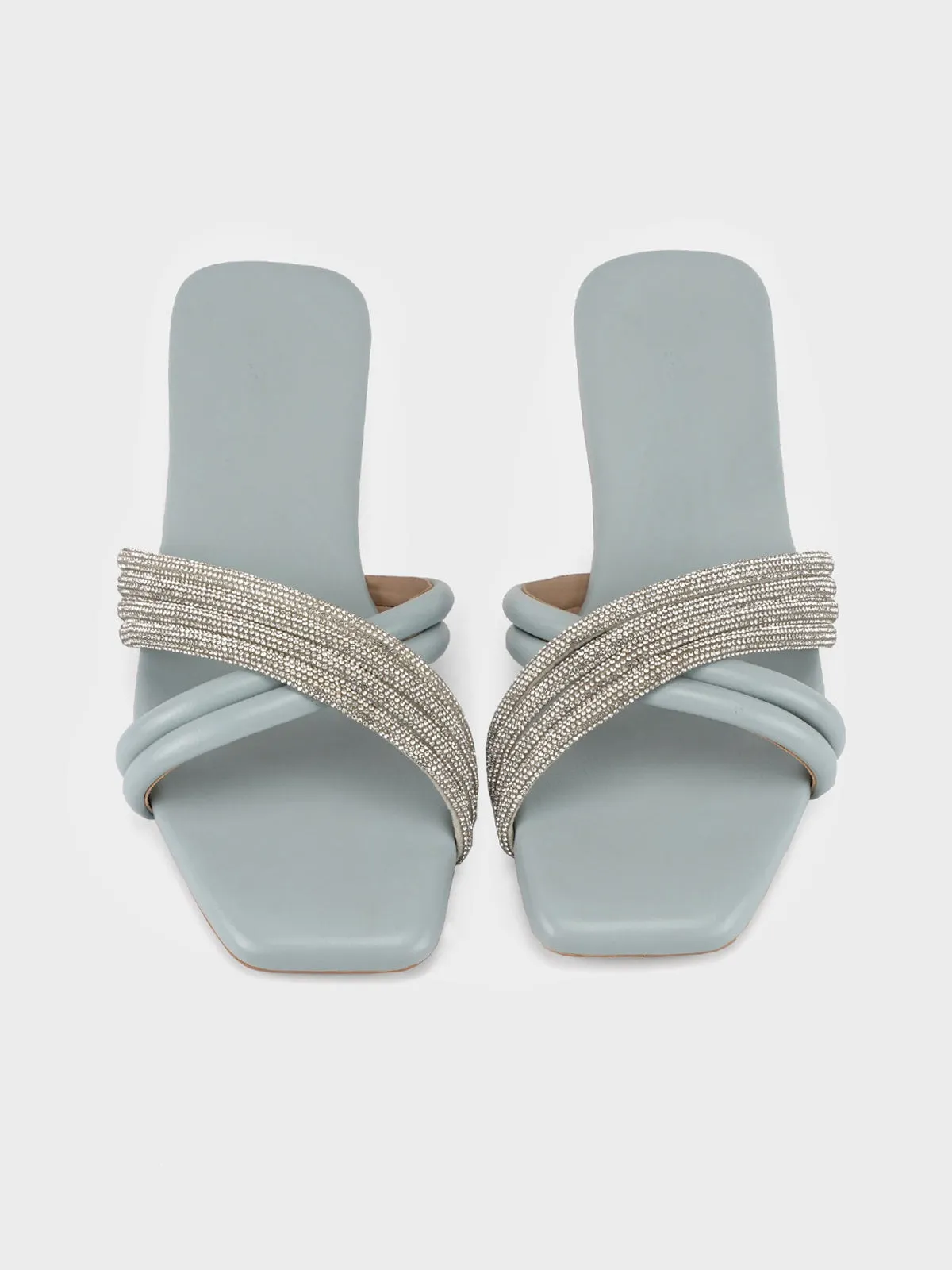 Womens "CELLA" Crossover Stylish Slippers
