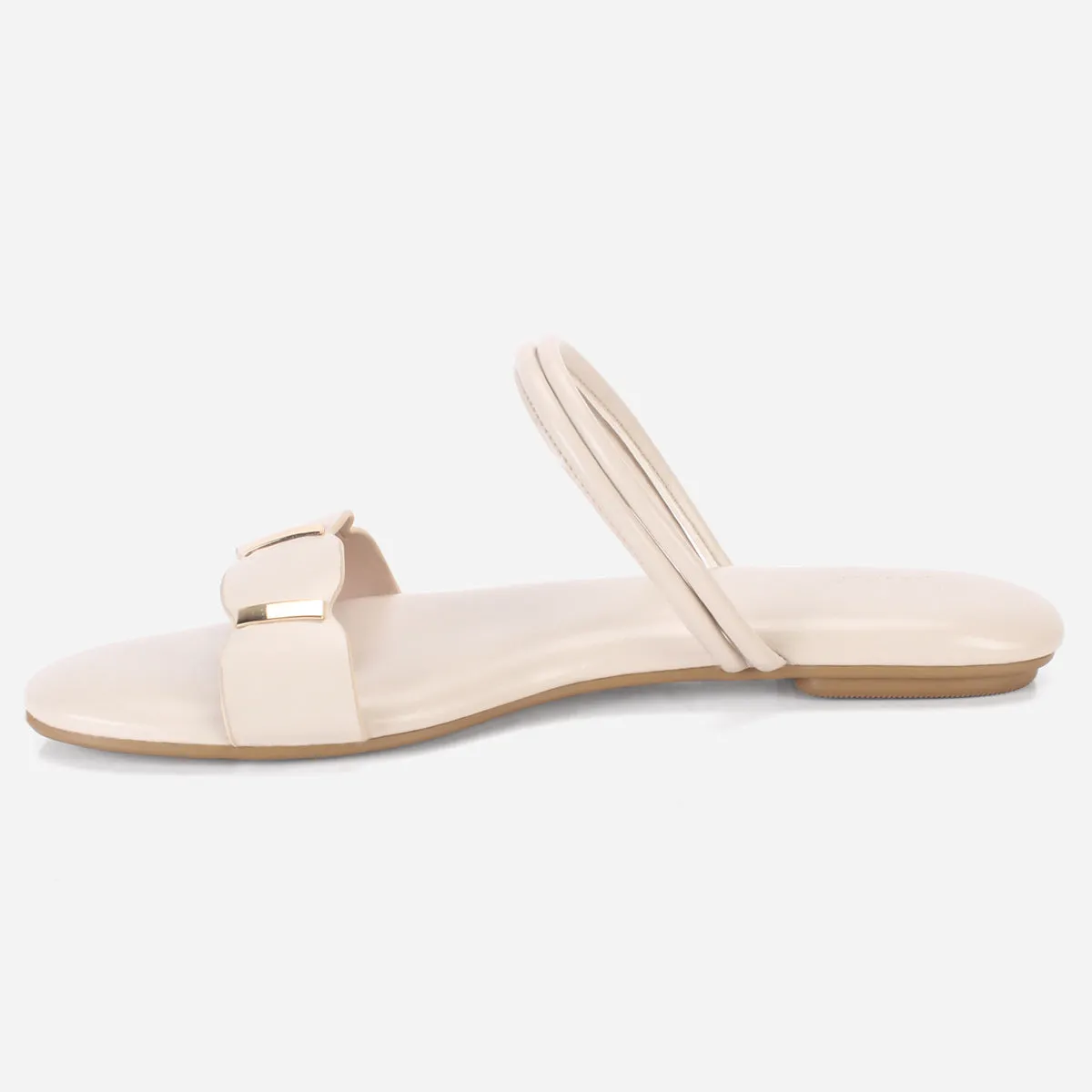 Womens "MILES"  Comfy Flat Open-Toe Summer Slippers