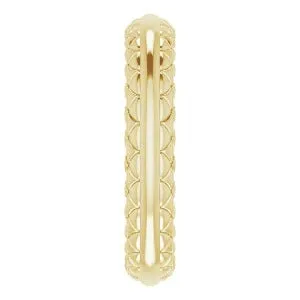 Woven-Design Band 51890 - 4.5 mm