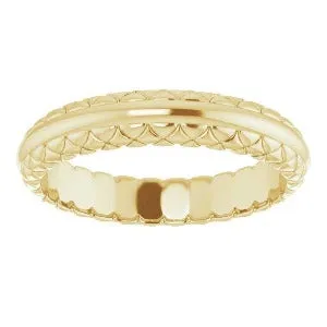 Woven-Design Band 51890 - 4.5 mm