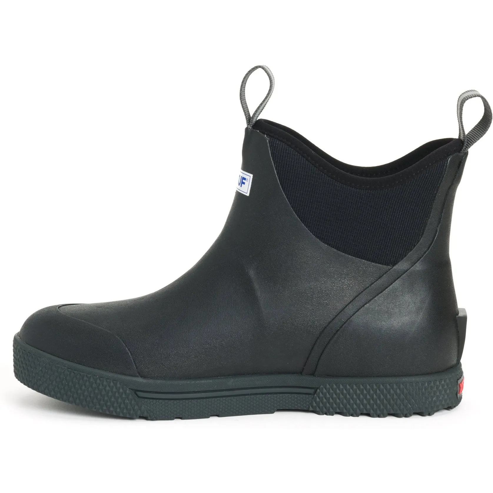 Xtratuf Men's Wheelhouse 6" Ankle Deck Waterproof Boot - Black - XMW-000