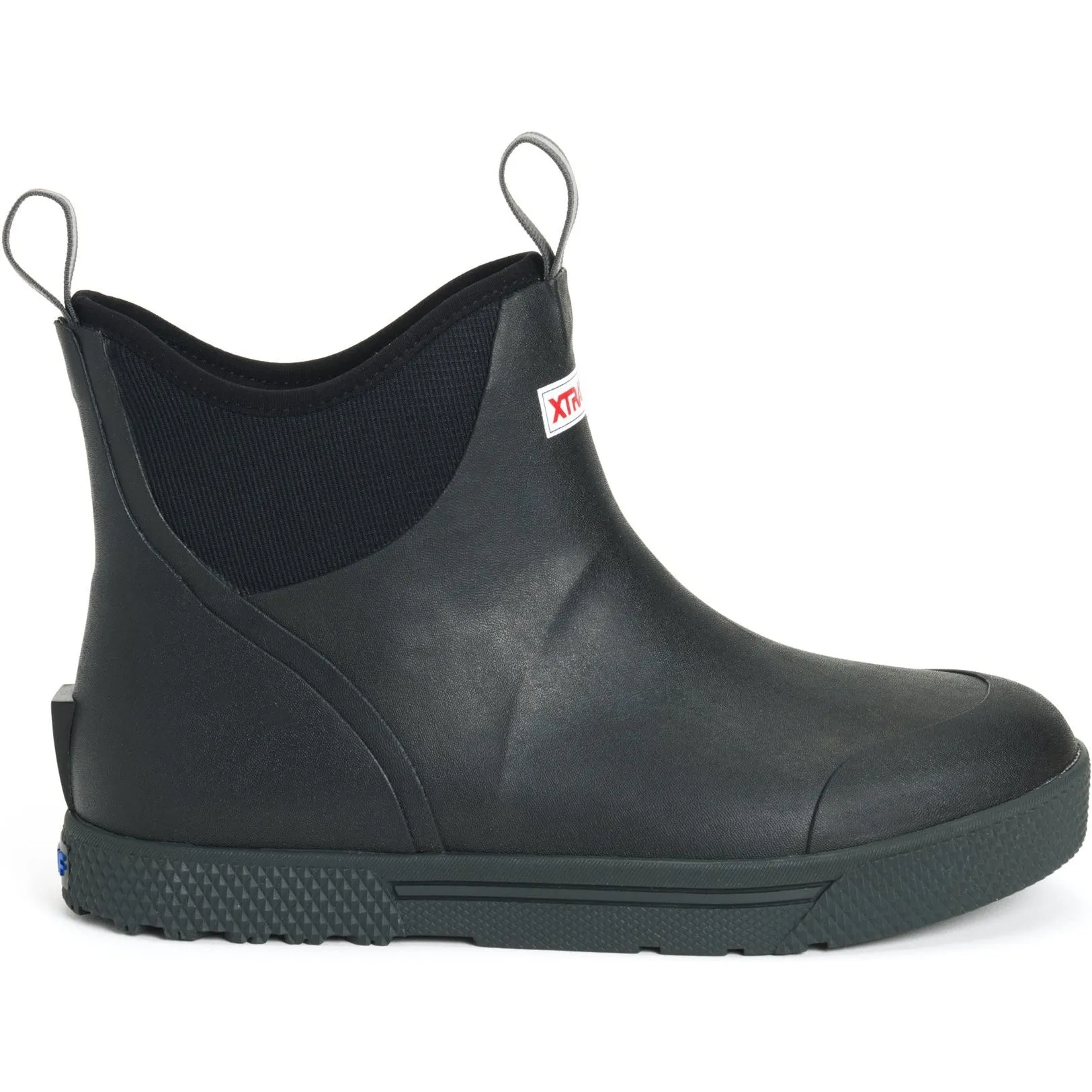 Xtratuf Men's Wheelhouse 6" Ankle Deck Waterproof Boot - Black - XMW-000